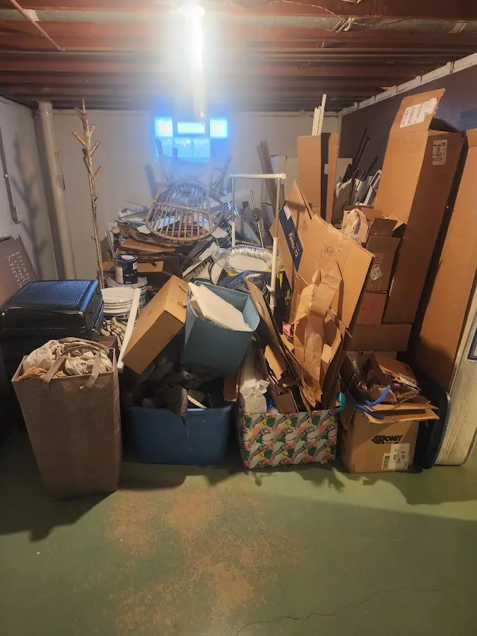 Roll-off dumpster container at job site for Yard Waste Dumpster Rental in Lake Wilderness